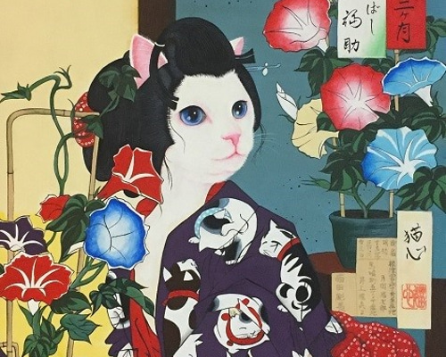 イラスト原画　満足げな猫顔が魅力　 「まったり」 葉月_AIart🐾 on X: 
