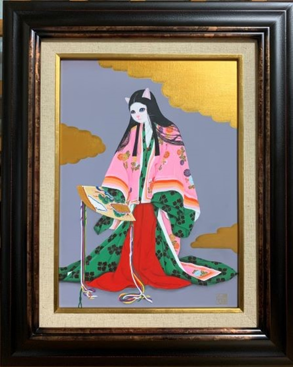 油絵 絵画 【癒やしの藤】 51e17ad77bfe6005403cc872ea6e90