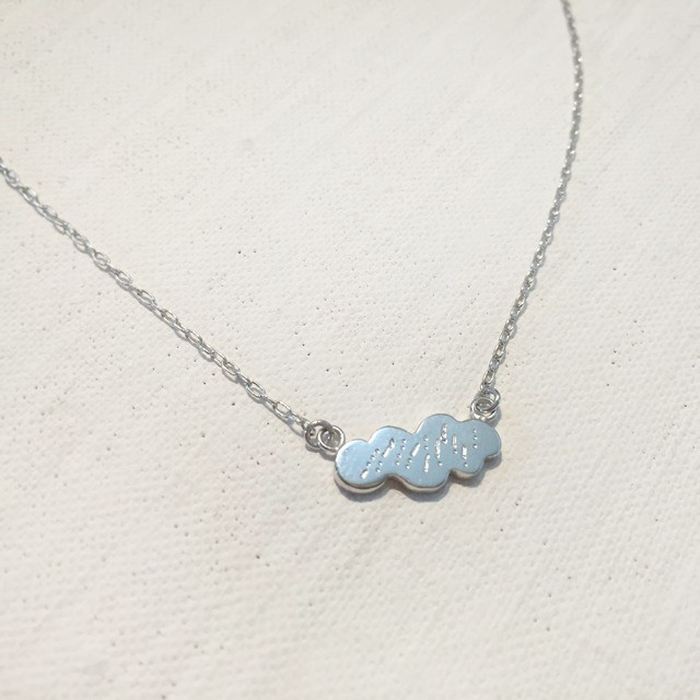 【1点もの】雨雲のネックレス