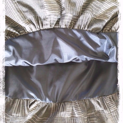 バルーンスカート(フリーサイズ）マドラスチェック 5枚目の画像
