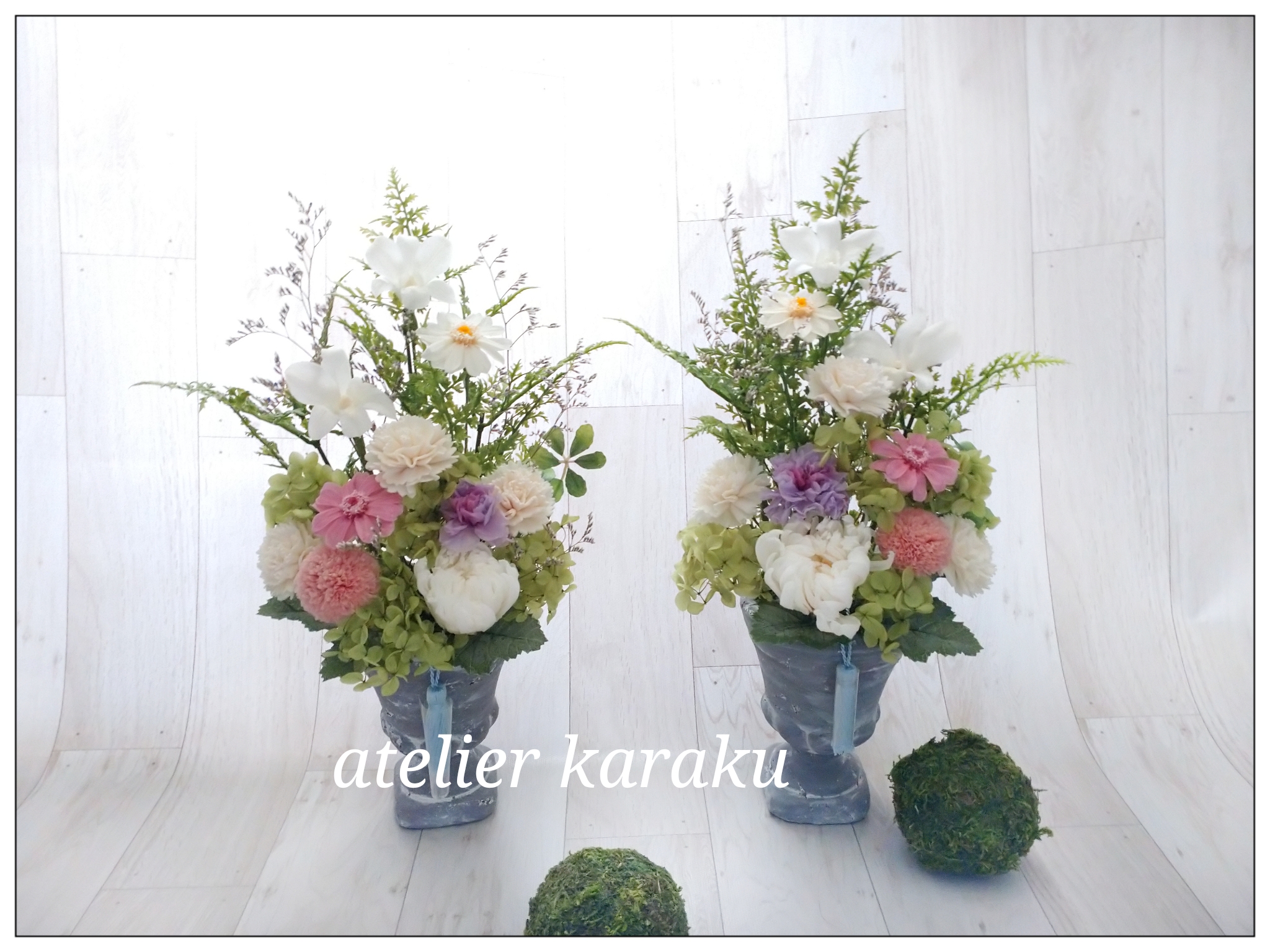 【プリザーブドフラワー】仏花 お供花 ペットのお供え　お彼岸　お盆