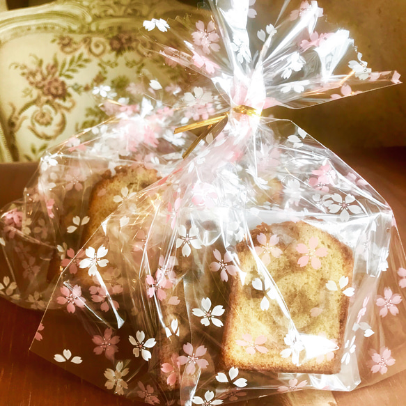 【今季完売/Creema限定割引】桜のマーブルケーキ(1切れ)✩ホールタルトに同梱できます⭐︎プレゼント・お誕生日にも 3枚目の画像