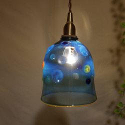 工房「月の木ガラス」のペンダントランプ/作家 d2be682533e4200c66f6b271910f4d