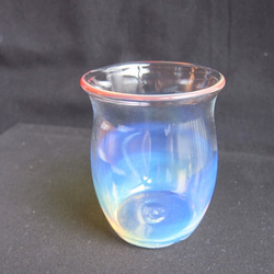 耐熱ガラスカップ3　ミルキーブルー　 3枚目の画像