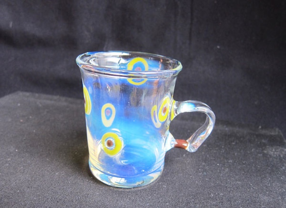 耐熱ガラスのマグカップ　３　 3枚目の画像