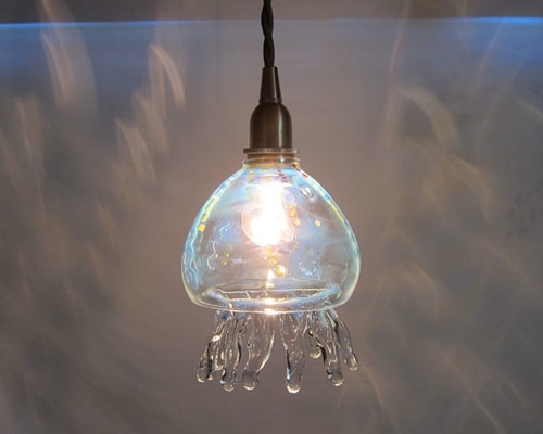 クラゲのランプ うつめと様オーダー分 シーリングライト・ペンダント