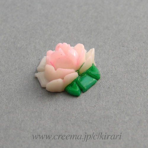 セルロイドバングル② ヴィンテージ セルロイドパーツ ~ ジャパンヴィンテージ (2ヶ) ~ A チャーム