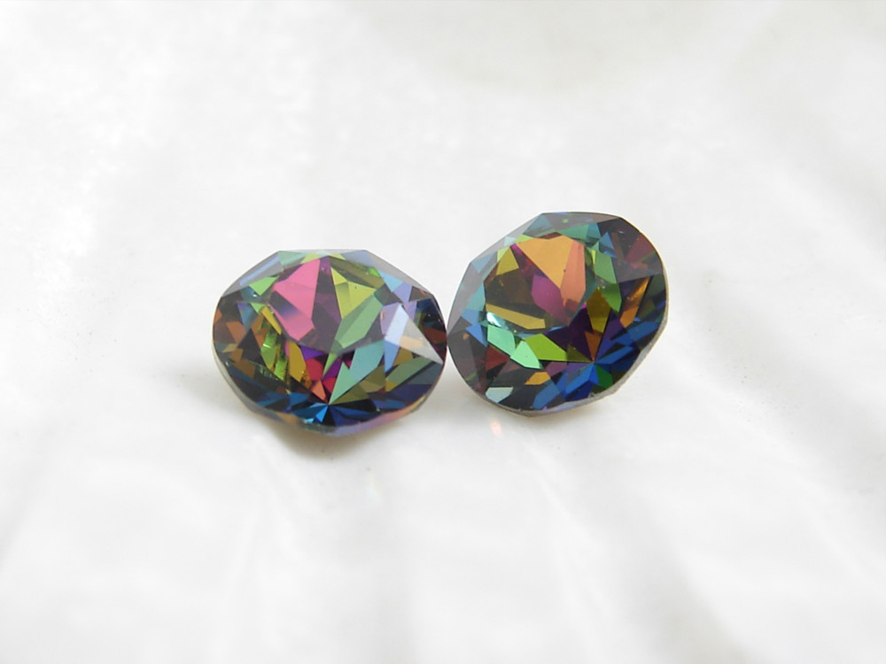 霊石 VIOLET　最上級霊石 レアSWクリスタル ~ ヴィトレイルミディアム ~ ＃1088 SS39 (2ヶ