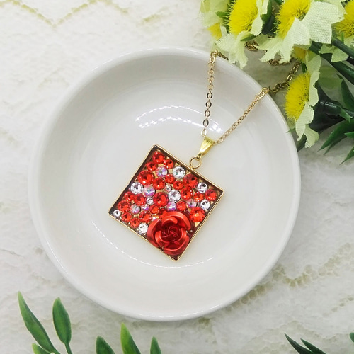 アクセサリー Brosky 10K ROSE PENDANT TOP 10K ROSE PENDANT TOP | 商品詳細 | BROSKY