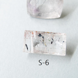 【S系列】Elestial石英趣味造型寶石項鍊，約40厘米，醫用級不銹鋼 第8張的照片