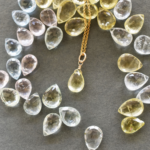 SALE【カラー選択】アクアマリン ペアシェイプ(ヘリオドール