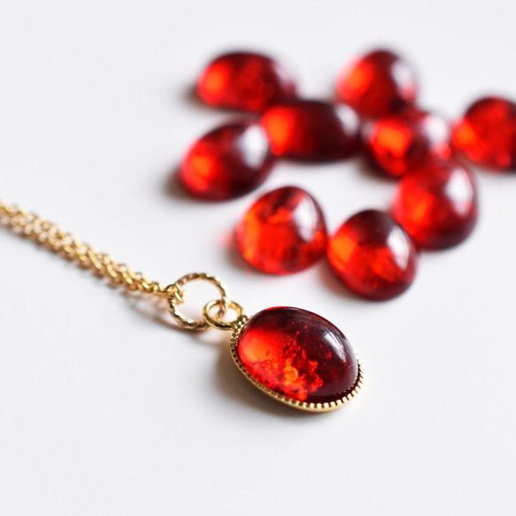 特集掲載【限定数のみ】クラック入り リトアニア レッドアンバー