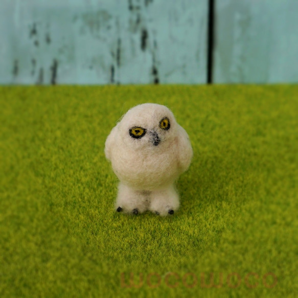 [訂製作品] 毛茸茸的吉祥物 U Zoo 系列 雪鴞 Hakase ☆Akakoro☆akatin☆ 第2張的照片