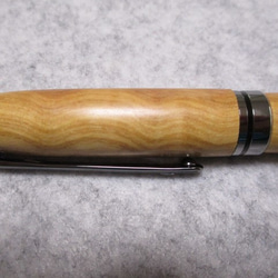 ワイルドオリーブウッド　椿油仕上げ　回転式ヨーロピアンボールペン　　　 6枚目の画像