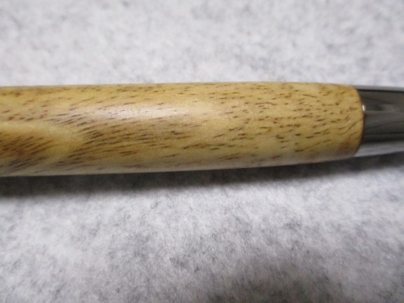 山柿　根瘤　キヌカオイル仕上げ　回転式ロングパトリオットボールペン　 8枚目の画像