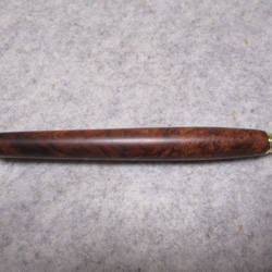 ローズウッドバール　キヌカオイル仕上げ　ワンピースタイプのシャープペンシル(0.5ミリ用)　　　 3枚目の画像