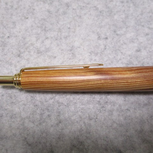 木製ボールペン 肥松　チタン製 木製ボールペン 肥松 チタン製