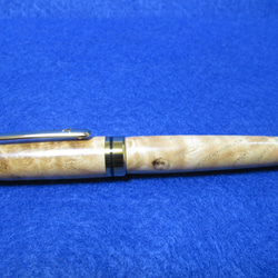 栗瘤　トラ杢　回転式ヨーロピアンボールペン　 5枚目の画像