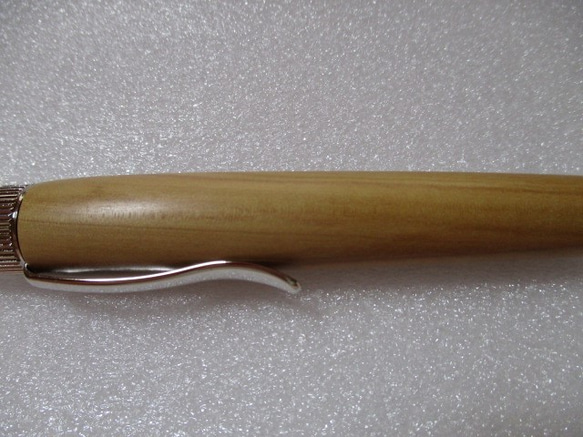 香木　白檀　木地仕上げ　回転式ロングパトリオットボールペン 　　 6枚目の画像