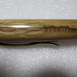 樫　墨流し　回転式ロングパトリオットボールペン　　　 6枚目の画像