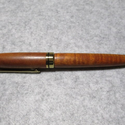ハワイアンコア　カーリー杢　回転式　ヨーロピアンボールペン　 2枚目の画像
