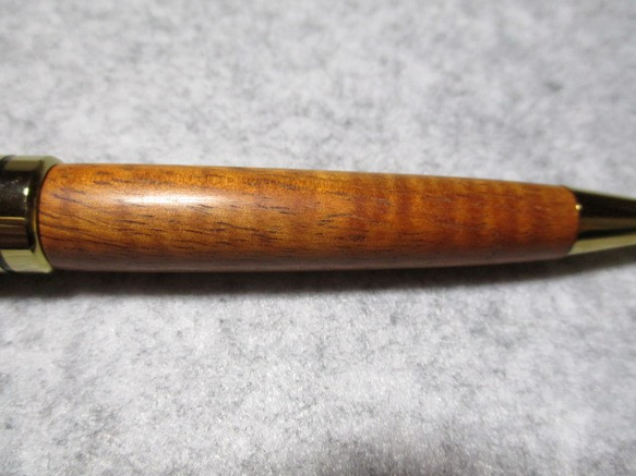 ハワイアンコア　カーリー杢　回転式　ヨーロピアンボールペン　 5枚目の画像