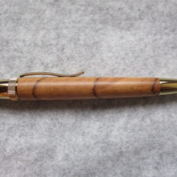 樫の木　縁起木　回転式ロングパトリオットボールペン　　　 3枚目の画像
