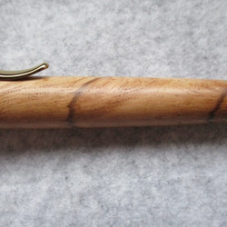樫の木　縁起木　回転式ロングパトリオットボールペン　　　 7枚目の画像
