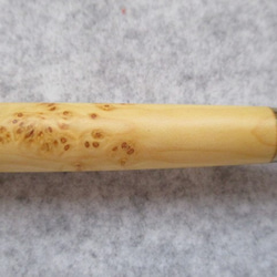 榧瘤　葡萄杢　椿油仕上げ　回転式ロングパトリオットボールペン　　　 7枚目の画像