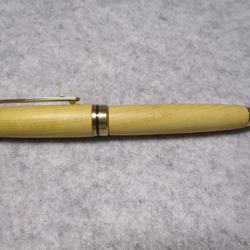 御蔵島黄楊　椿油仕上げ　回転式ヨーロピアンボールペン　　　 3枚目の画像