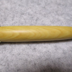 御蔵島黄楊　椿油仕上げ　回転式ヨーロピアンボールペン　　　 4枚目の画像