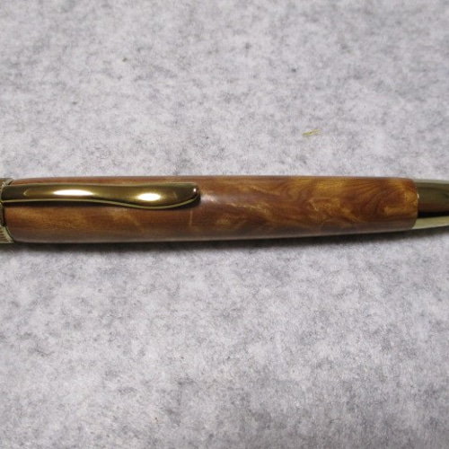 屋久杉 根杢 光明 ガラスコート仕上げ 回転式ロングパトリオット