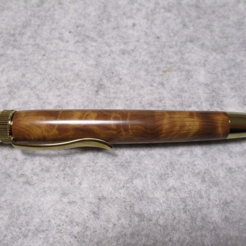 屋久杉 根杢 光明 ガラスコート仕上げ 回転式ロングパトリオット