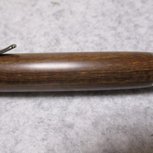 リグナムバイタ 世界一重い木 木地仕上げ 回転式ロングパトリオット