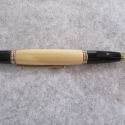タスマニアンヒューオンパイン　無塗装　ノック式ギャツビーボールペン 　　 2枚目の画像