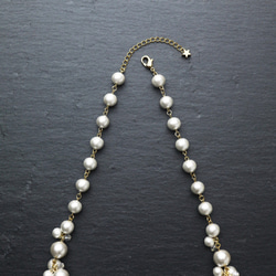 Cotton Pearl Necklace 第2張的照片
