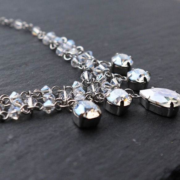 Crystal glass beads Necklace 第6張的照片