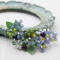 Beaded Flower Brooch 第7張的照片