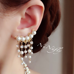 Water Pearl　Ear Cuff 1枚目の画像