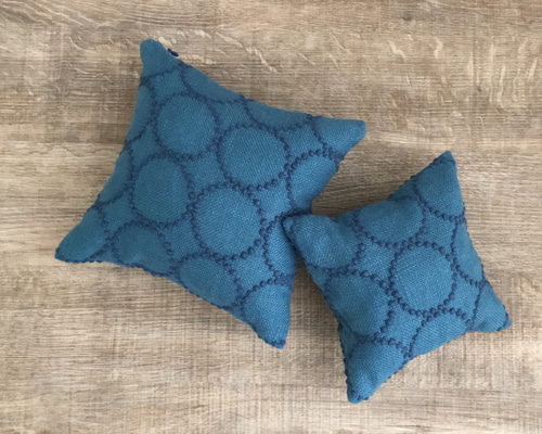 ミナペルホネン　ハンドメイドクッションカバー★forest tile blue ミナペルホネン ハンドメイドクッションカバー☆forest tile