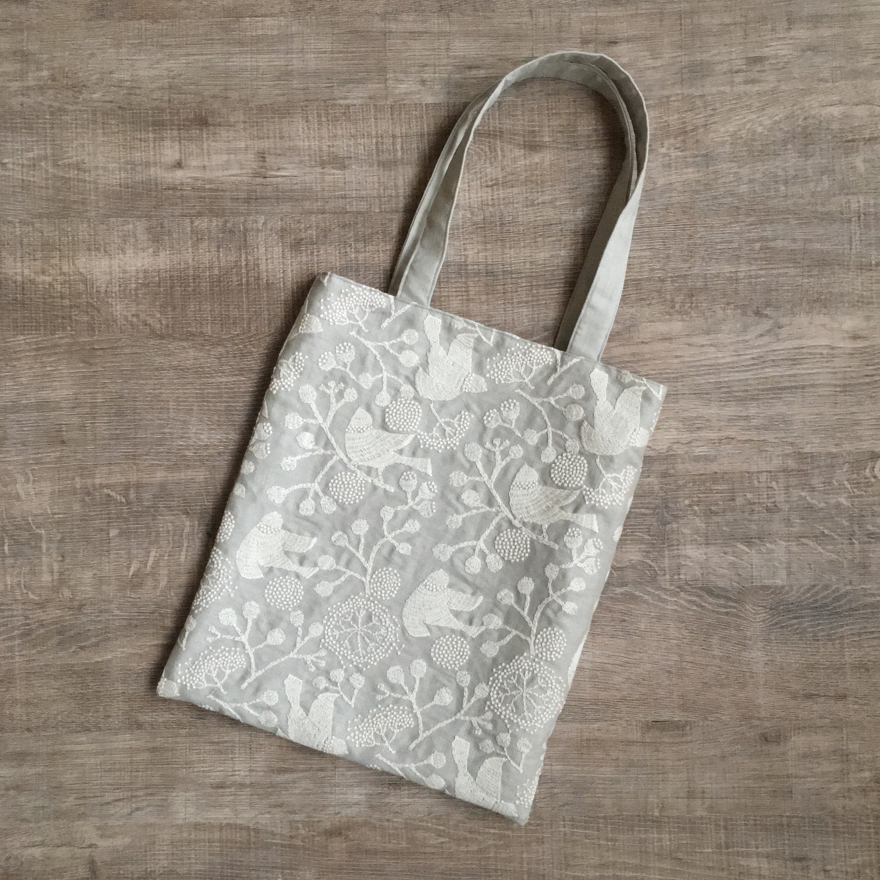 bird garden A4バッグ(beige)