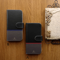 DEMUI ブラック 手帳型ケース 手帳型ケース