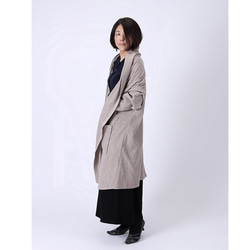 Choose Length Angora Blend Compression Pontimossa Blanket Coat 米 第5張的照片