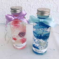 【２本セット】ハーバリウム " bridal " 100ml 2枚目の画像