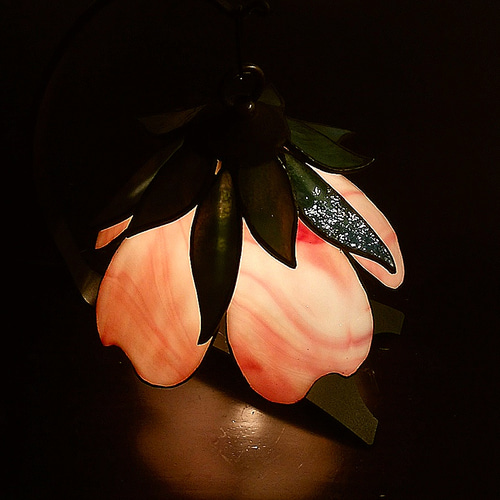 さくら～ステンドグラスランプA 春限定 送料無料 スタンドライト