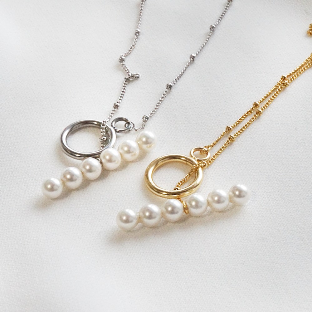 【Parady】 6連パールネックレス