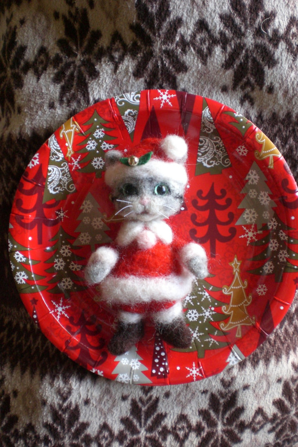かわいい猫ちゃんサンタさん☆メリークリスマス 1枚目の画像