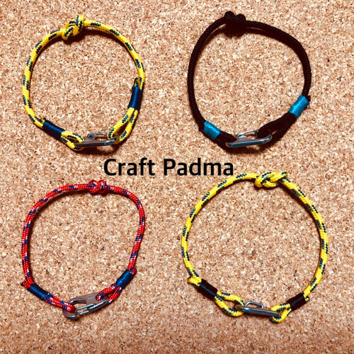 ☆山みくじ付き☆登山のお守りに。カラビナブレスレット ブレスレット