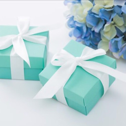 【2個価格】サンクスギフト☆thanks gift☆ブルーbox 3枚目の画像