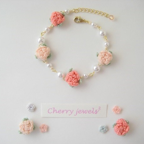 バラのお姫様ブレスレット ブレスレット チェリージュエルス 